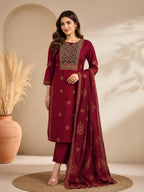 Riya Ajrakh print Suit set